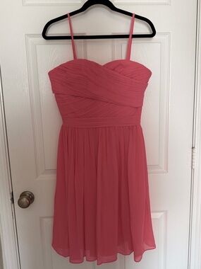 Bill Levkoff Convertible Pleated Dress | Size 10